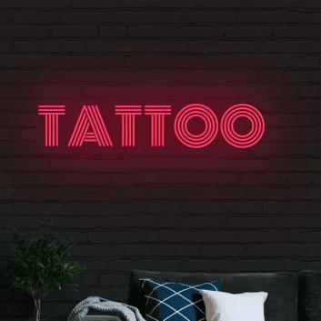 TATTOO LED-Neonschild für Tattoo Studio