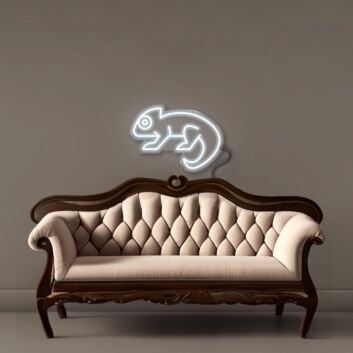 Chamäleon LED-Neonschild Wohnzimmer Bar
