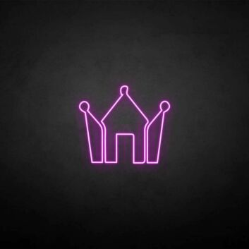 Schloss Symbol LED-Neonschild Wohnzimmer Kinderzimmer