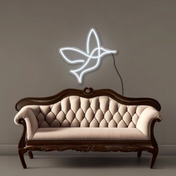 fliegende Taube LED-Neonschild Wohnzimmer Dekoration