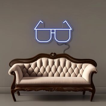 Sonnenbrille LED-Neonschild Wohnzimmer Studio
