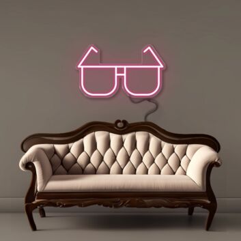 Sonnenbrille LED-Neonschild Wohnzimmer Studio