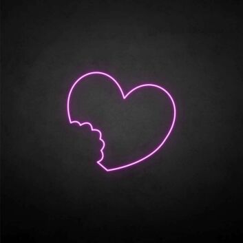 Unvollkommene Liebe als LED-Neonschild