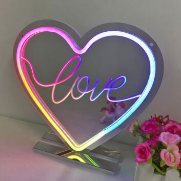 love LED-Neonschild Wohnzimmer Schlafzimmer