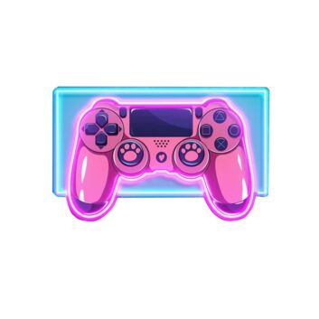 Spielcontroller LED-Neonschild für Wohnzimmer Gamingzimmer