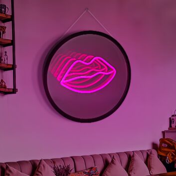 Lippen Symbol LED-Neonschild für Bar und Wohnzimmer