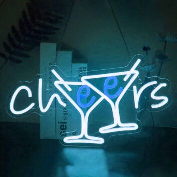 Cheers Neon LED Wandlicht