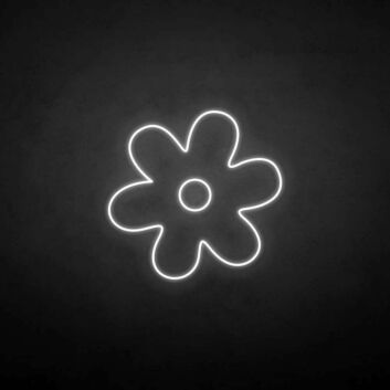 Blume mit fünf Blütenblättern LED-Neonschild Wohnzimmer Schlafzimmer