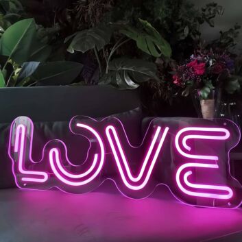 LOVE LED-Neonschild Wohnzimmer Schlafzimmer