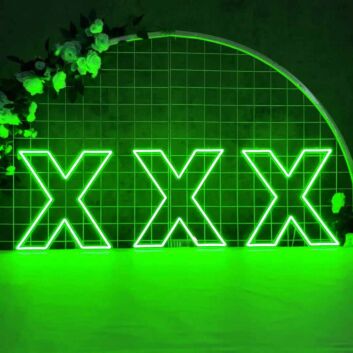 XXX LED-Neonschild für Bar und Club