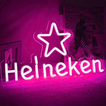 Heineken LED-Neonschild für Bar Club