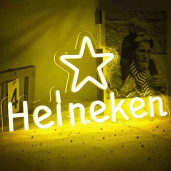 Heineken LED-Neonschild für Bar Club