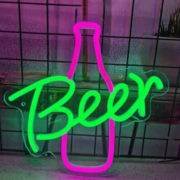 Beer LED-Neonschild für Bar und Kneipe