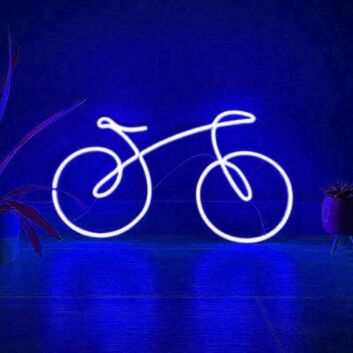Fahrrad LED-Neonschild für Wohnzimmer oder Sportgeschäft