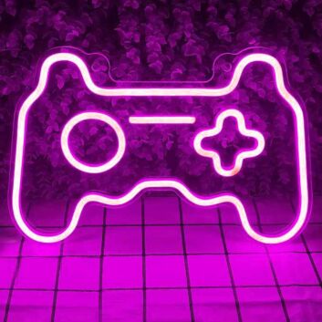 Spielcontroller LED-Neonschild für Gaming Zimmer