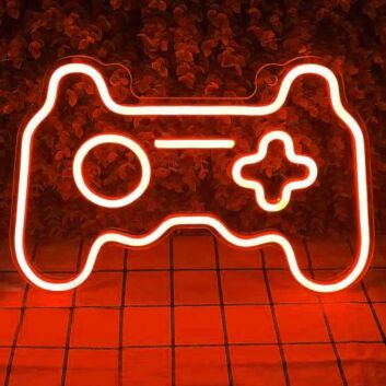 Spielcontroller LED-Neonschild für Gaming Zimmer