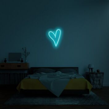 Herzsymbol LED-Neonschild Schlafzimmer Wohnzimmer