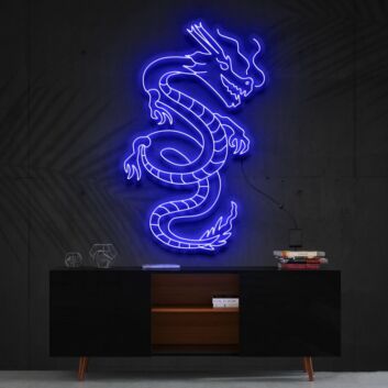 Drache LED-Neonschild für Wohnzimmer oder Bar