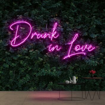 Drunk in Love LED-Neonschild für Bar oder Club
