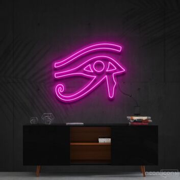 Auge des Horus LED-Neonschild für Wohnzimmer oder Bar