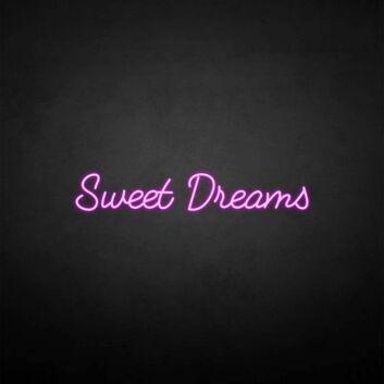 Sweet Dreams LED-Neonschild fürs Schlafzimmer