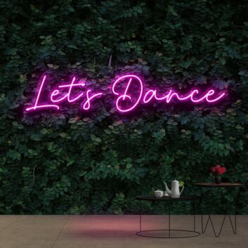 Let&#039;s Dance LED-Neonschild für Bar und Club