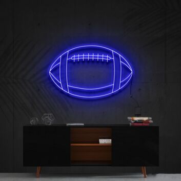 American Football LED-Neonschild für Sportbar und Wohnzimmer