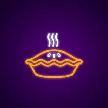 Heißer Kuchen LED-Neonschild für Café und Bäckerei