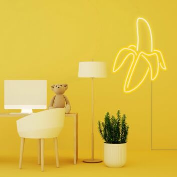 Banane LED-Neonschild für Wohnzimmer Büro