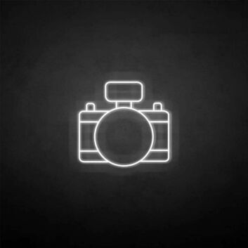 Fotokamera LED-Neonschild für Studio und Fotogeschäft
