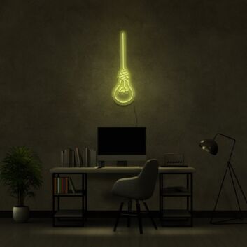 Glühbirne LED-Neonschild Home Office Wohnzimmer