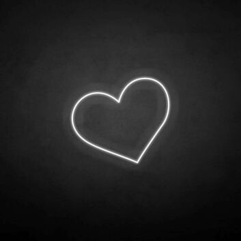 Herzsymbol LED-Neonschild Wohnzimmer Schlafzimmer