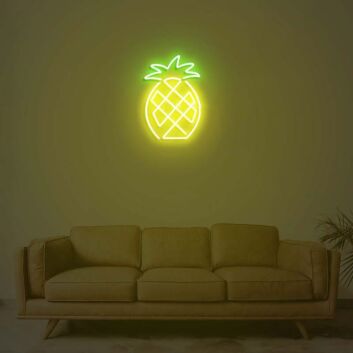 Ananas LED-Neonschild für Küche und Bar