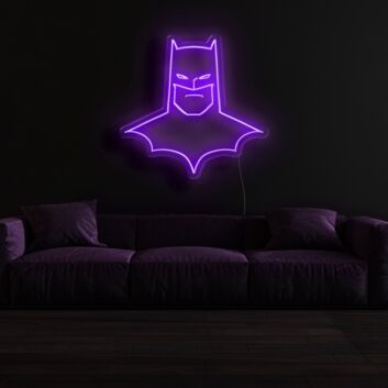 Batman Symbol LED-Neonschild Wohnzimmer Gamingzimmer
