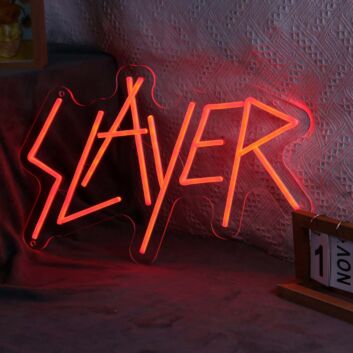 SLAYER LED-Neonschild für Musikstudio Bar