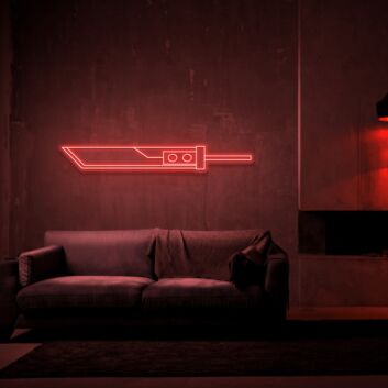 Fantasieschwert LED-Neonschild für Gamingzimmer und Bar