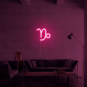 Steinbock Sternzeichen Symbol LED-Neonschild Wohnzimmer Schlafzimmer