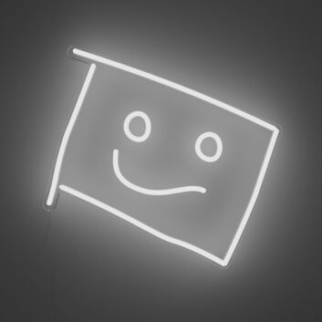 Smiley Gesicht LED-Neonschild Wohnzimmer Kinderzimmer