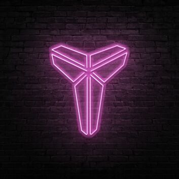 stilisiertes Tierkopf-Logo LED-Neonschild für Home Office und Gaming Zimmer