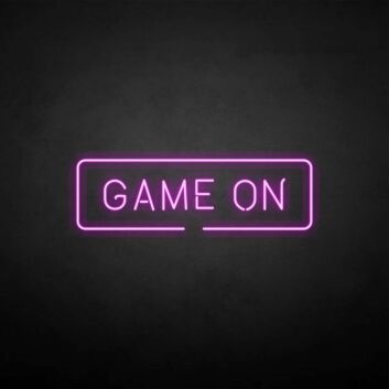 GAME ON LED-Neonschild für Gaming Zimmer
