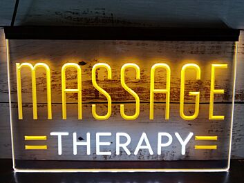 MASSAGE THERAPY LED-Neonschild für Massagepraxis Wellnessstudio