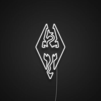 Drachenemblem LED-Neonschild Gamingzimmer Wohnzimmer