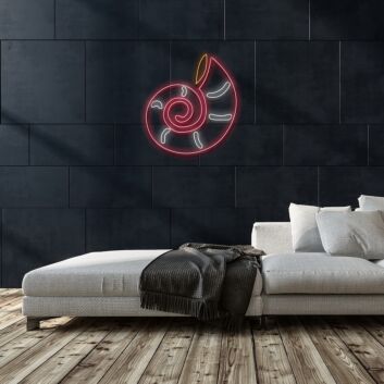 Schneckenförmiges Gebäck LED-Neonschild für Café und Bäckerei