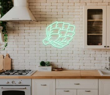 Artischocke LED-Neonschild Küche Restaurant