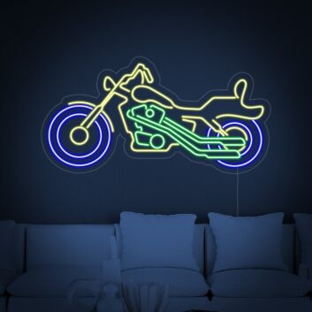 Motorrad LED-Neonschild Wohnzimmer Garage