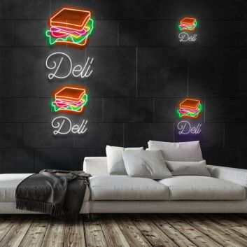 Sandwich LED Neonschild für Café und Restaurant