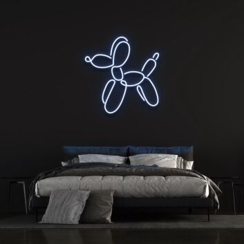 Ballonhund LED-Neonschild Schlafzimmer Wohnzimmer