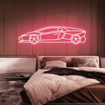 Sportwagen LED-Neonschild Schlafzimmer Wohnzimmer