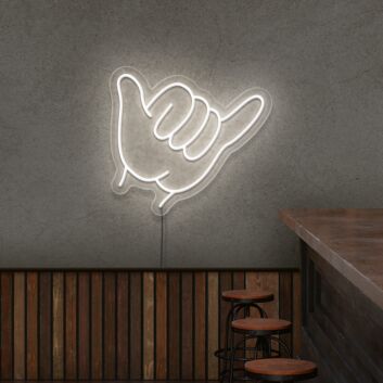 Shaka Handzeichen LED-Neonschild Bar Club