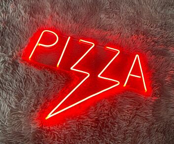 Pizza Blitz LED Neonschild